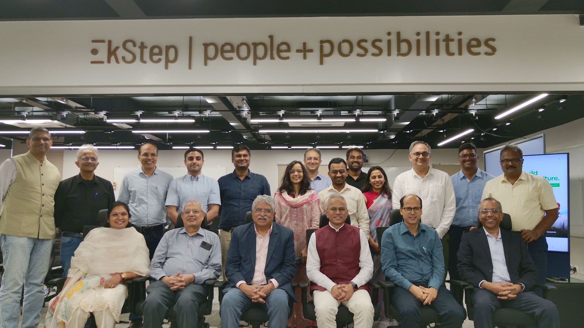 Meeting at EkStep office with Nandan Nilekani