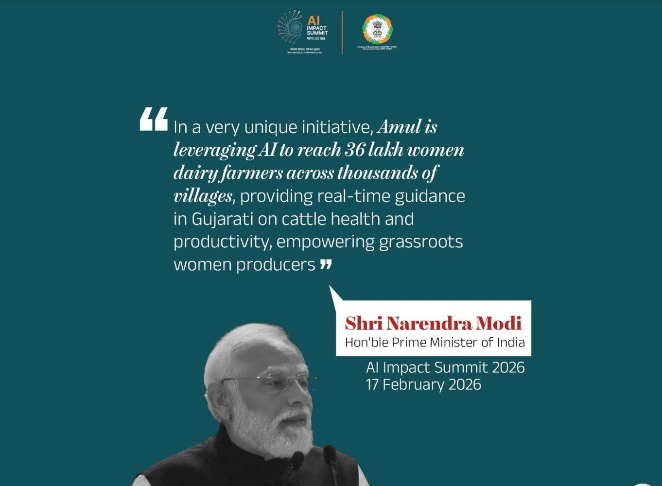 Amul AI Sarlaben launch event