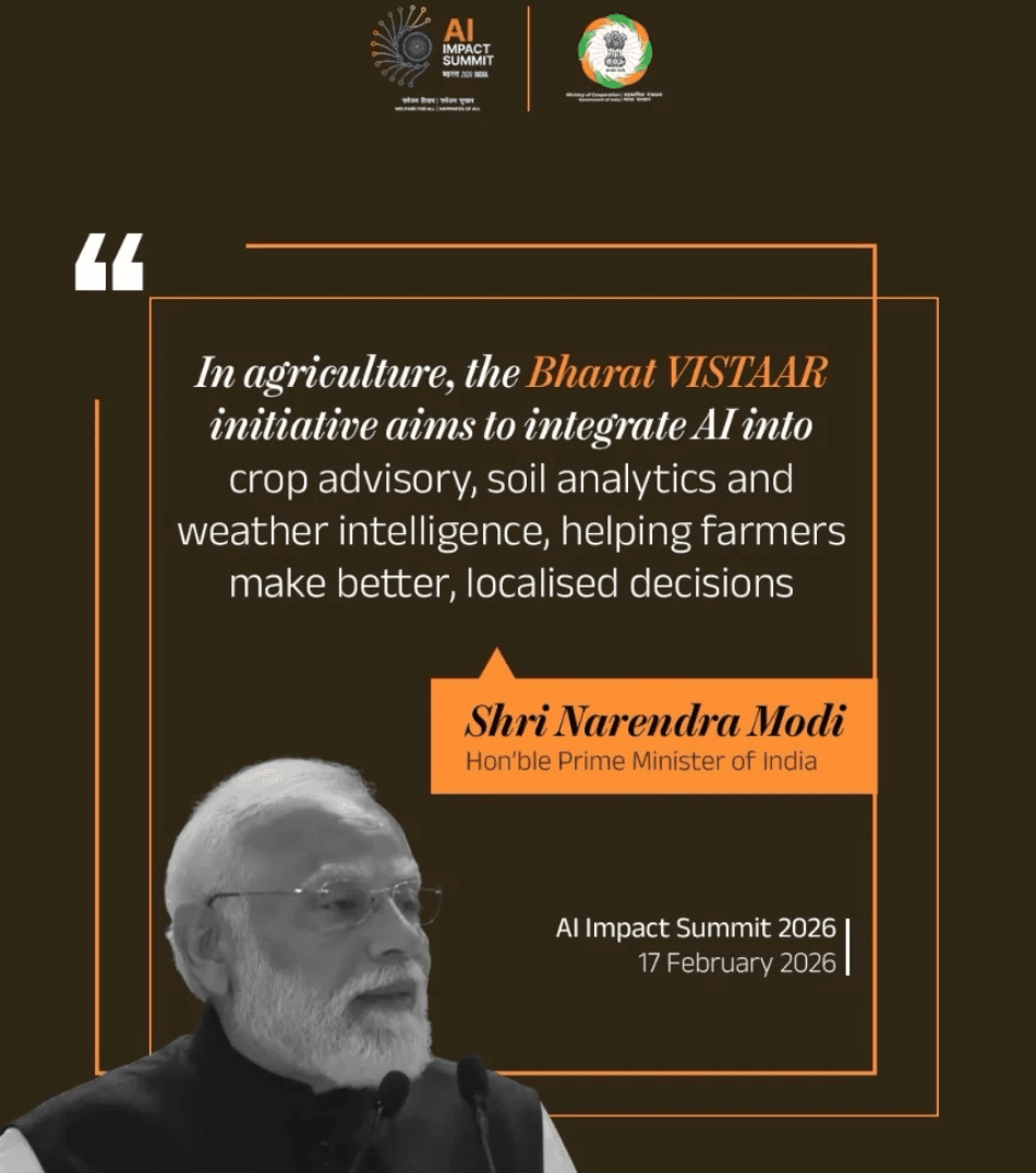 Bharat-VISTAAR positioning for farmers