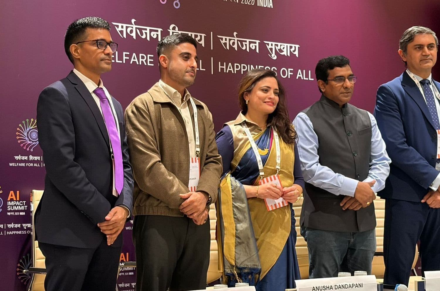 Aditya Chhabra speaking at the Frugal and Quantum-Ready AI panel